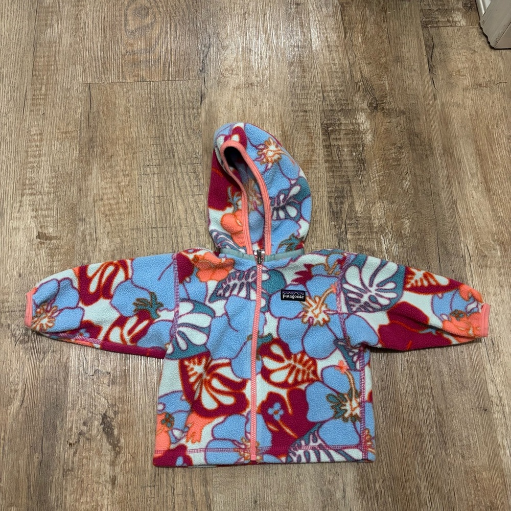 Patagonia fleece zip up jacket